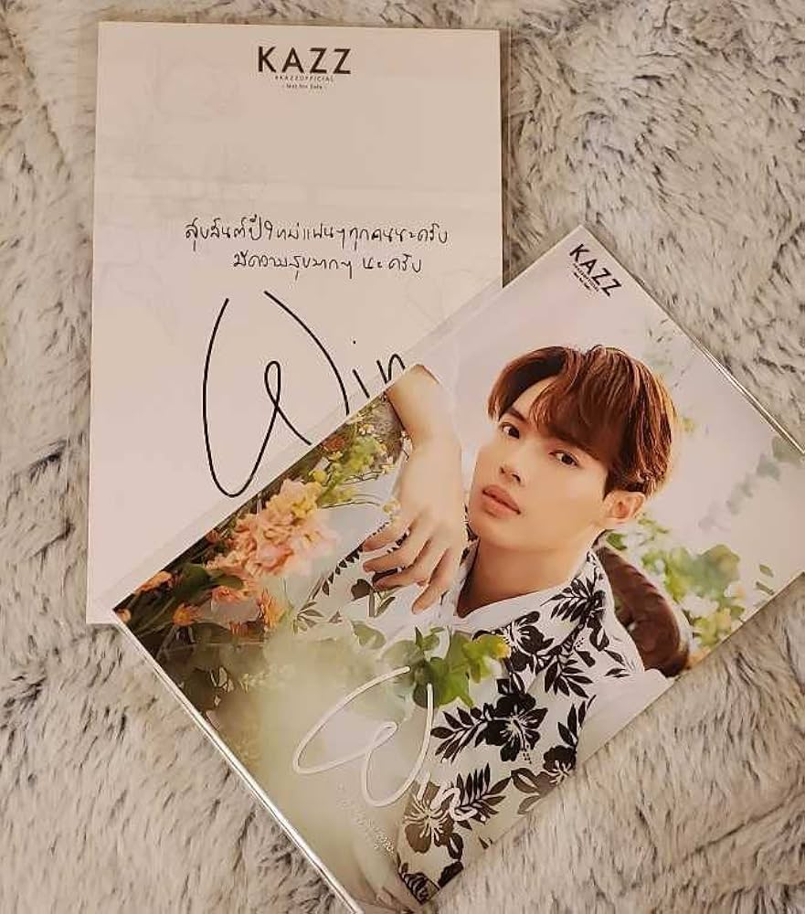 Winくん ポストカード 海苔 サイン 2gether brightwin Winくん ポスト