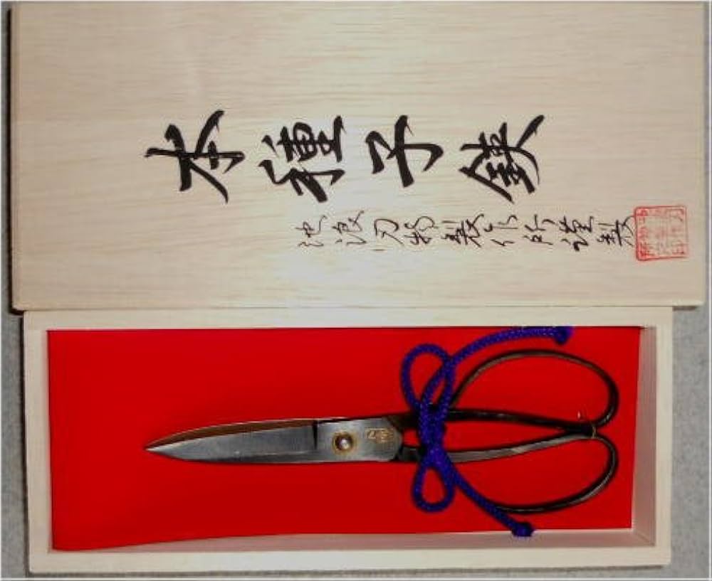 Amazon | 種子島本種 池浪刃物製作l所 種子鋏（たねばさみ）黒仕上げ 5