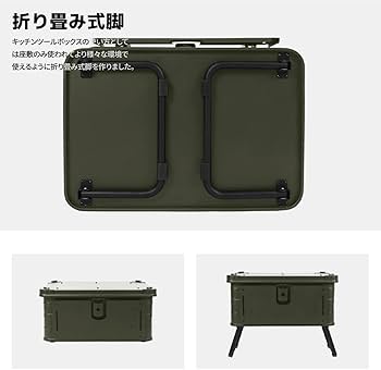 Amazon | CAMVIL（カンビル）アルミコンテナ コンテナボックス 60L大