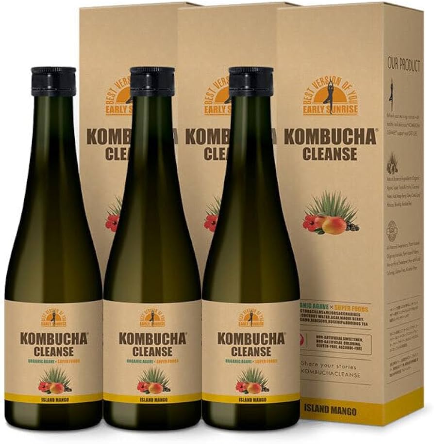 KOMBUCHA CLEANSE アイランドマンゴー7本