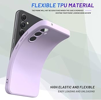 Amazon.com: WOGROO for Samsung Galaxy A36 5G Case Purple, Scratch