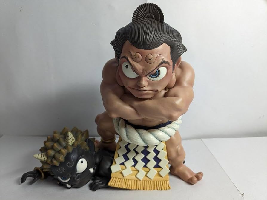 Amazon.co.jp: 瀧下和之×千代の富士 フィギュア 鬼踏み 黒 321体 ポリ