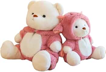 Amazon.co.jp: 着飾って関節のあるクマの人形に変身すると、クマは