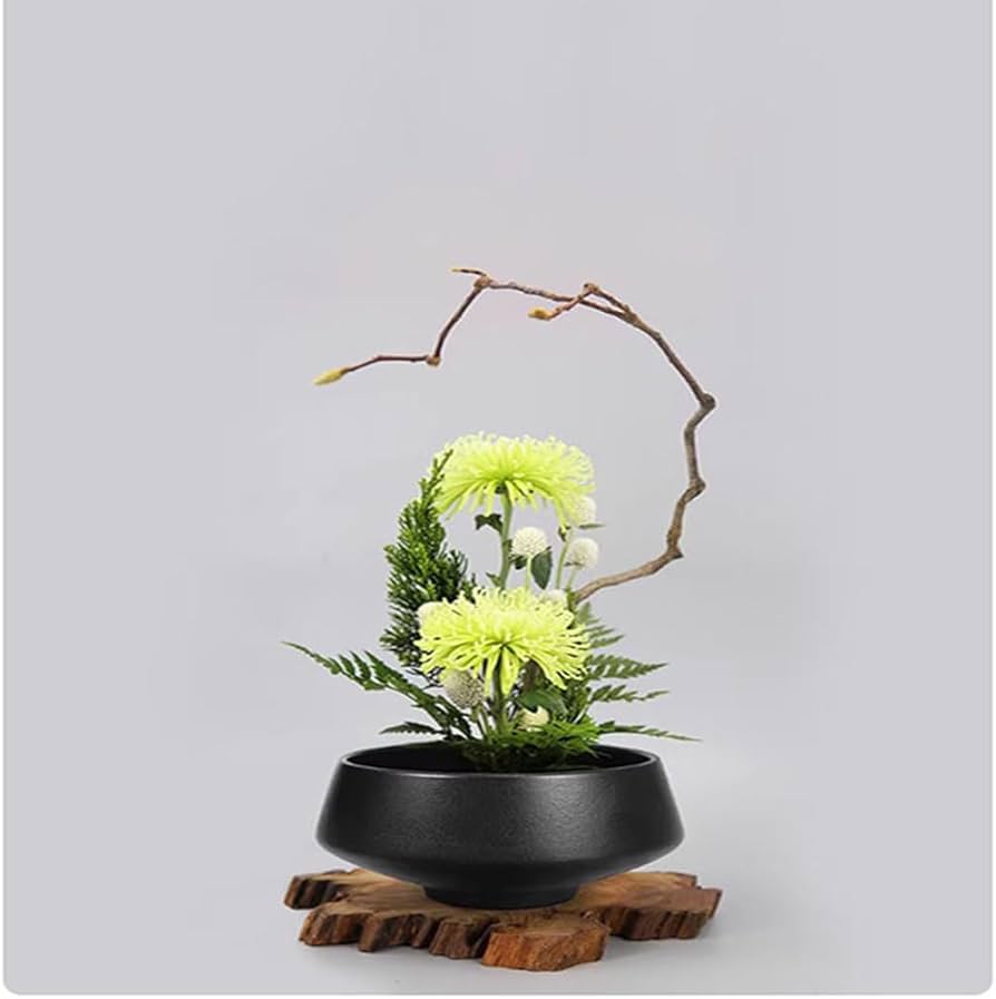 Amazon.co.jp: 生花花器花瓶おしゃれ花器 水盤 生け花用花き Fukuka高