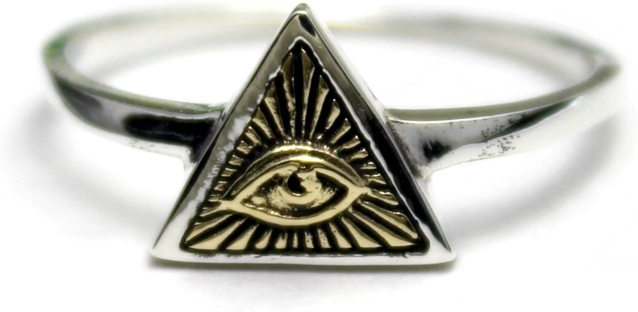 プロビデンスの目」の指輪 - 都市伝説とフリーメイソンの謎をあなたの