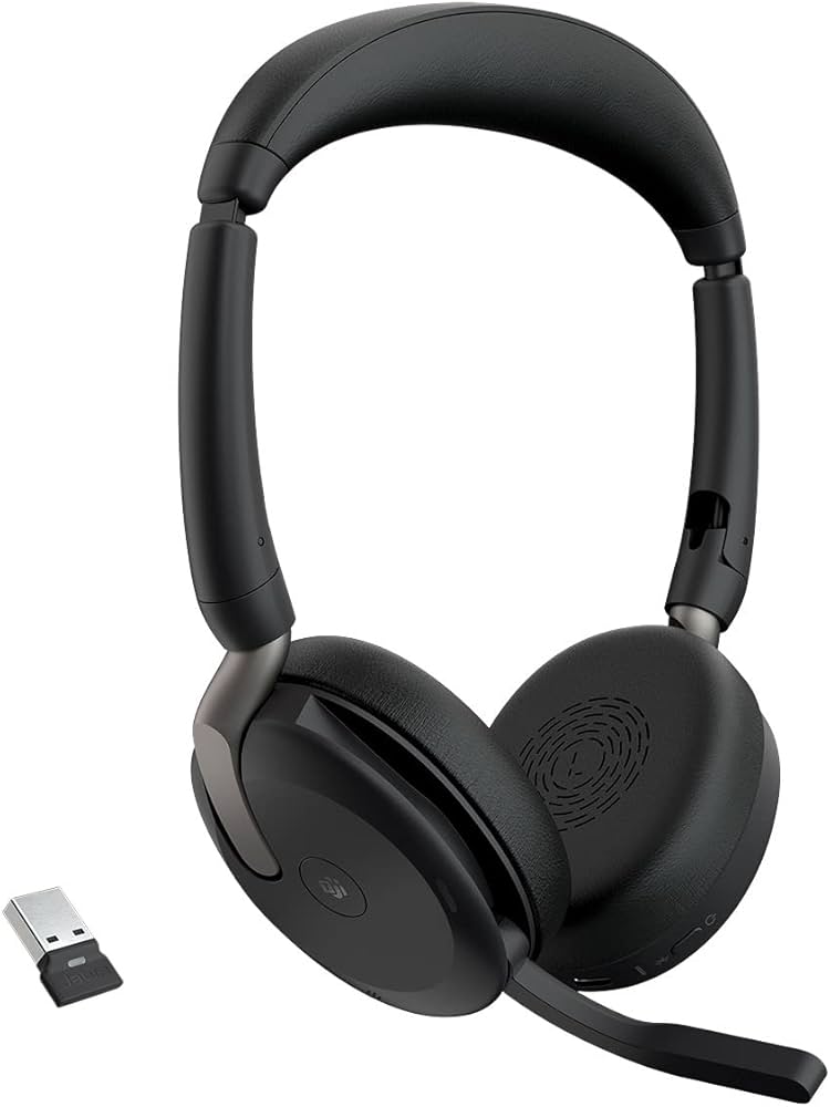 Jabra Evolve2 65 Flex Wireless Stereo Headset - Bluetooth, Noise