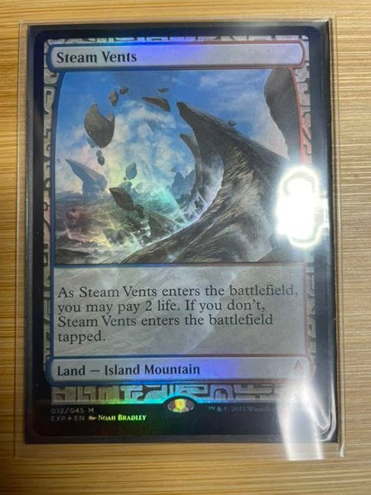 Steam Vents 蒸気孔 FOIL 012/045 MTG Steam Vents 蒸気孔 FOIL 012