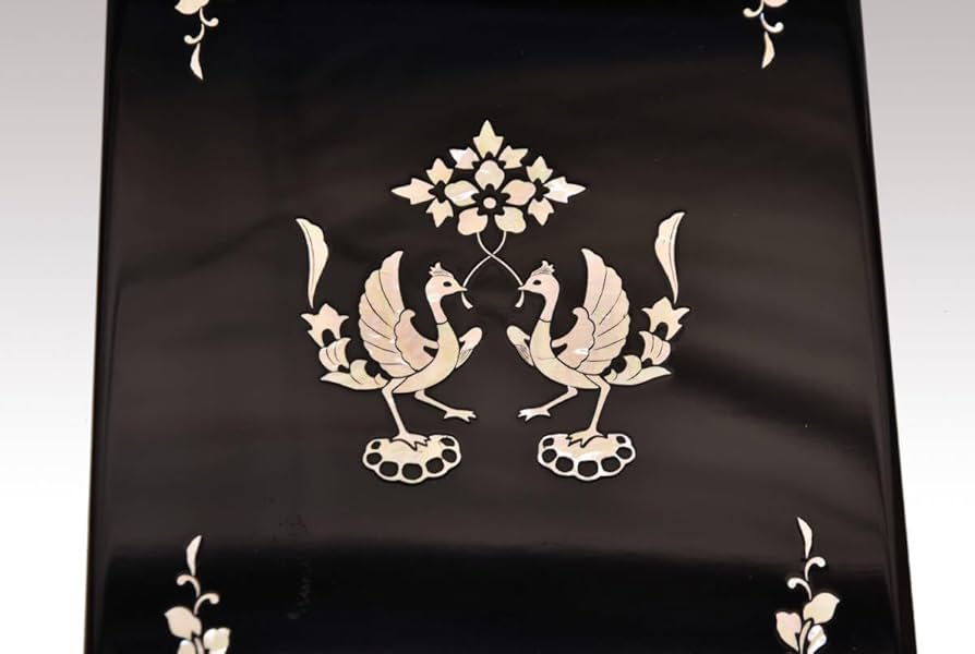 烏城彫 書籍箱（桐文箱）古瓦 文箱 硯箱(備前蝶・鳳凰・関) 書籍箱（桐