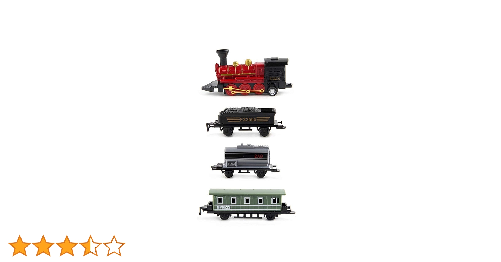 レトロウランガラスSL蒸気機関車キャンディーポットミニチュア玩具金平糖