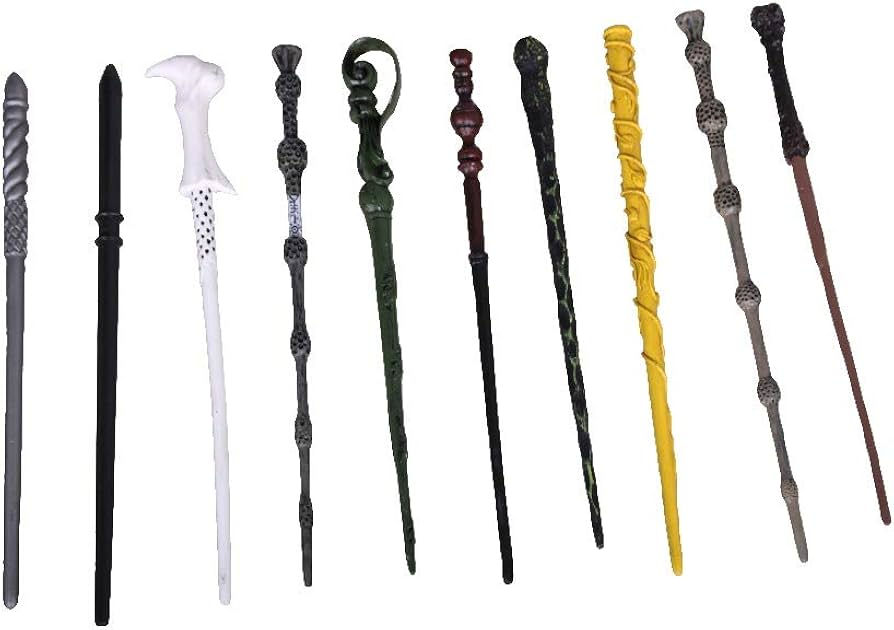 SpyShop Magic Wand Set Fine Handcrafted Magic Wand Black Wand