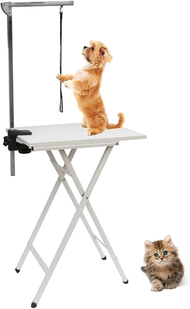Amazon.co.jp: トリミングテーブル 台 小型犬用ペットグルーミング