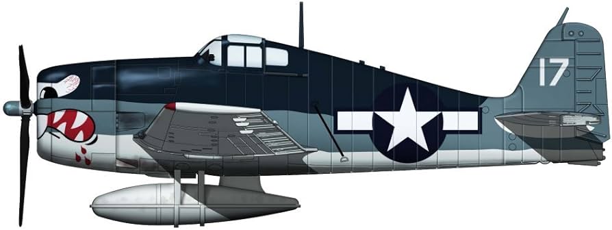 Amazon | ホビーマスター 1/72 グラマン F6F-3 ヘルキャット 完成品