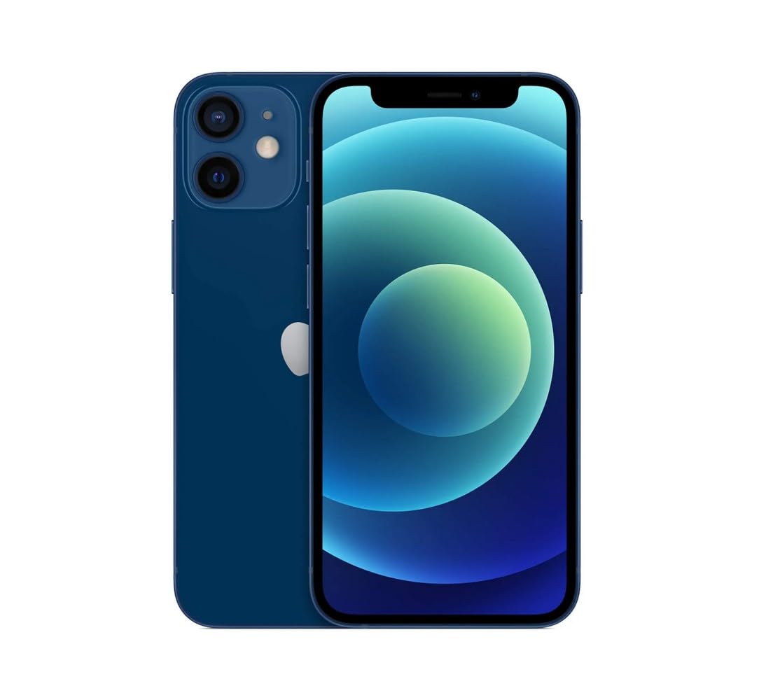 Amazon.com: Apple iPhone 12 Mini,64GB,藍色- 完全解鎖(翻新) : 手機