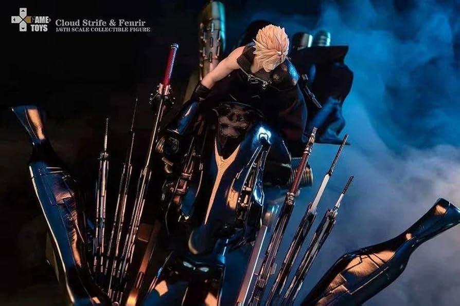 新品】GAMETOYS GT-06C FF7 クラウド&フェンリル フィギュア In Stock