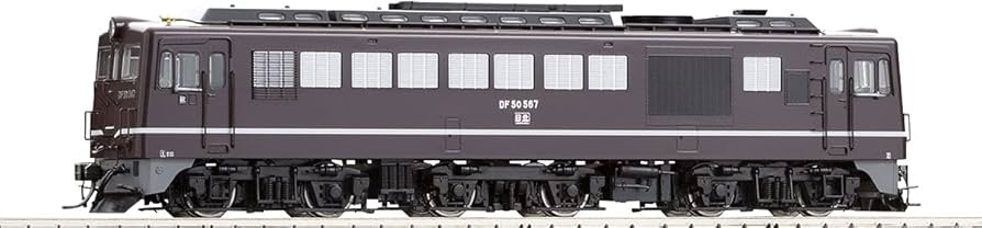 Amazon | TOMIX HOゲージ 国鉄 DF50形ディーゼル機関車 後期型 茶色 HO