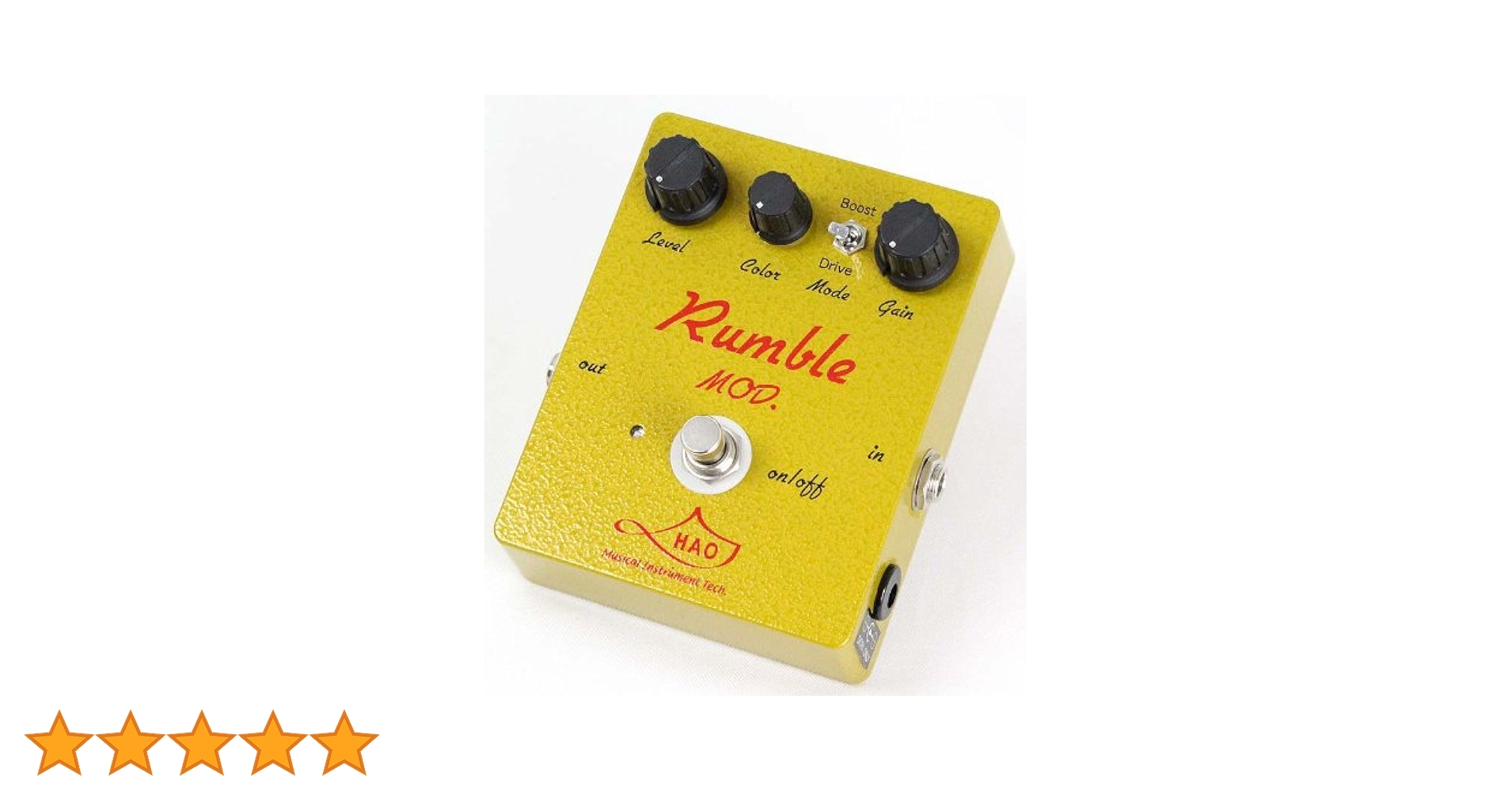 HAO名機これを弾かずにダンブル系語るべからず Rumble MOD. HAO名機