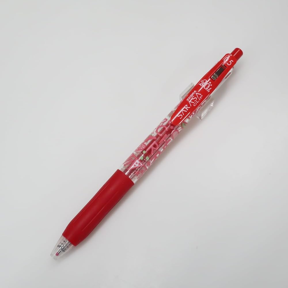 Amazon | 【限定】ゼブラ サラサクリップ0.5ボールペン 香り付き 赤