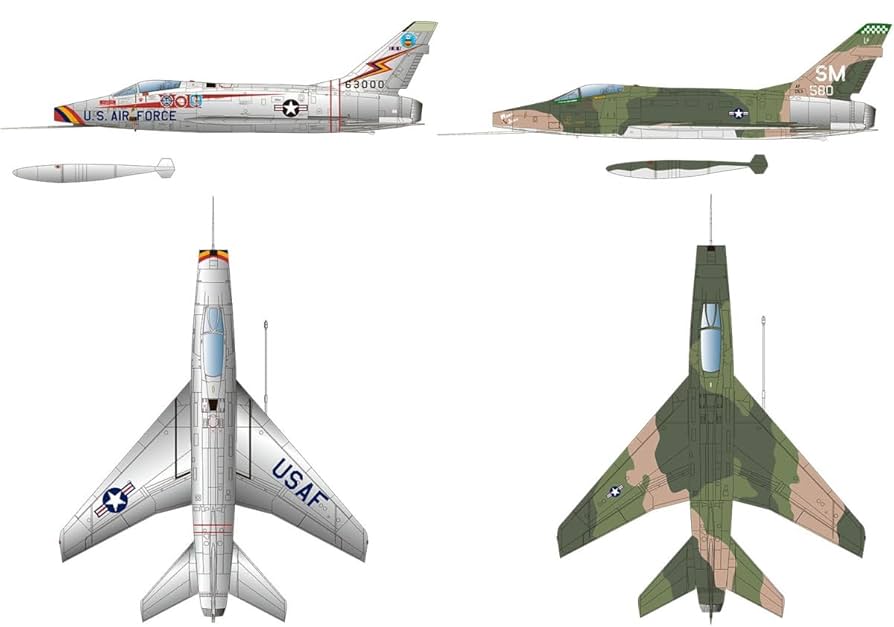 ウイングクラブ F-100D スーパーセイバー 1/32 ウイングクラブ F-100D