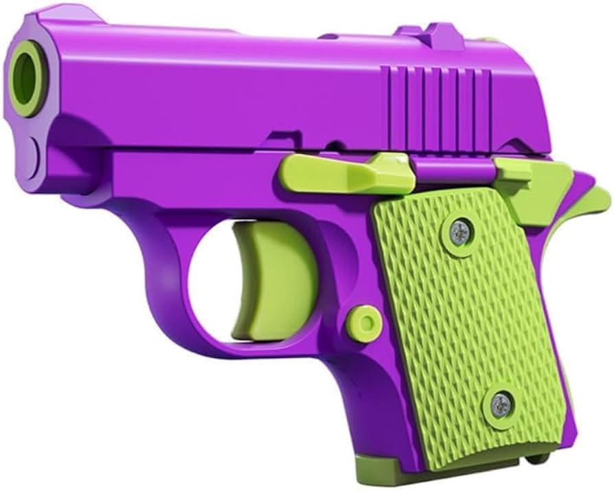 Amazon.co.jp: 重力フィジェット銃のおもちゃ 3Dプリント ミニ