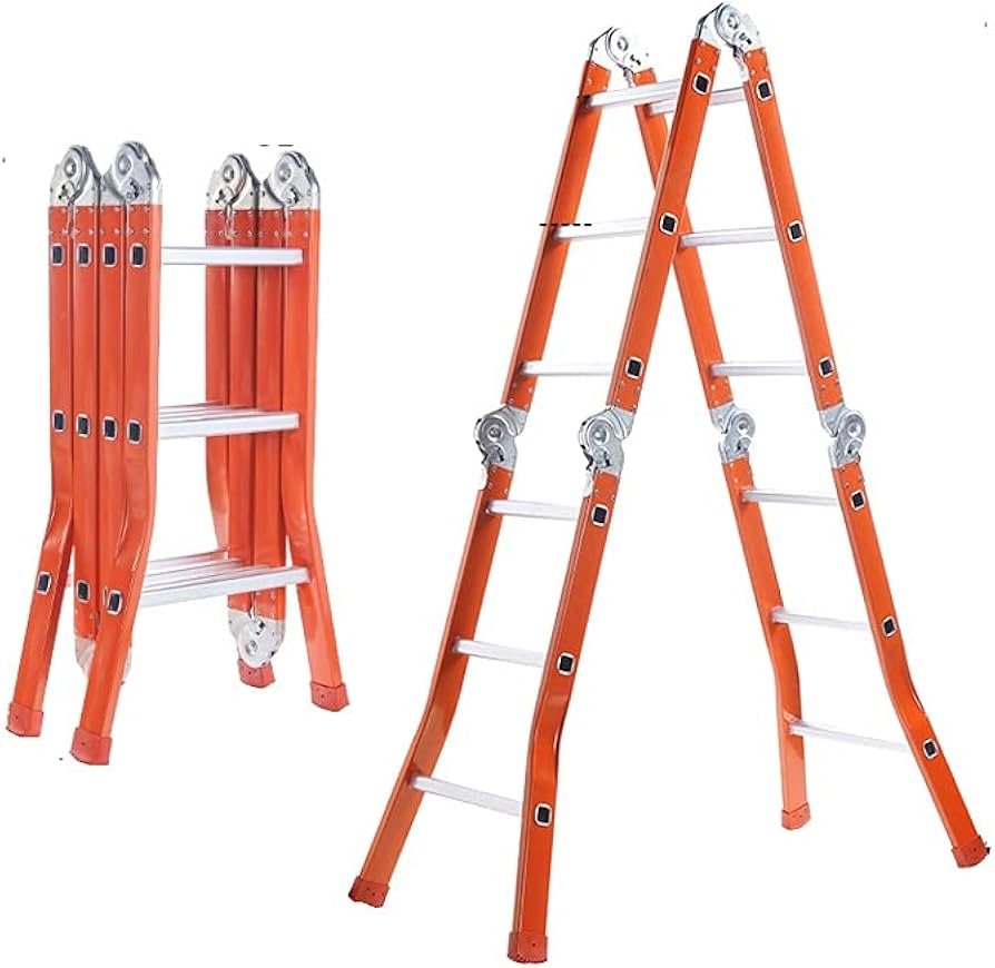 Amazon.co.jp: 伸縮はしご はし 折りたたみラダーアルミ段階ラダー