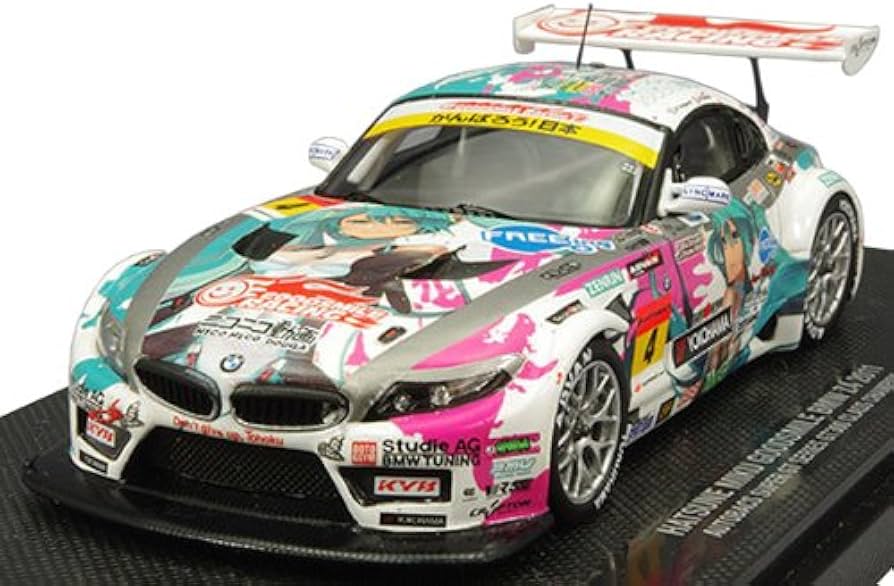 Amazon | 初音ミク GOODSMILE BMW Z4 2011 シリーズ優勝 Ver.(1/43