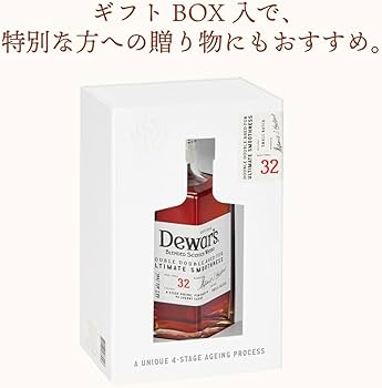 Amazon.co.jp: デュワーズ ダブルダブル 32年 [ ブレンデッド スコッチ