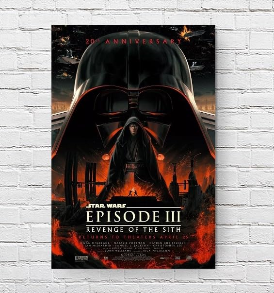 アナキン オビワン 特大バナー STAR WARS エピソード3 ポスター
