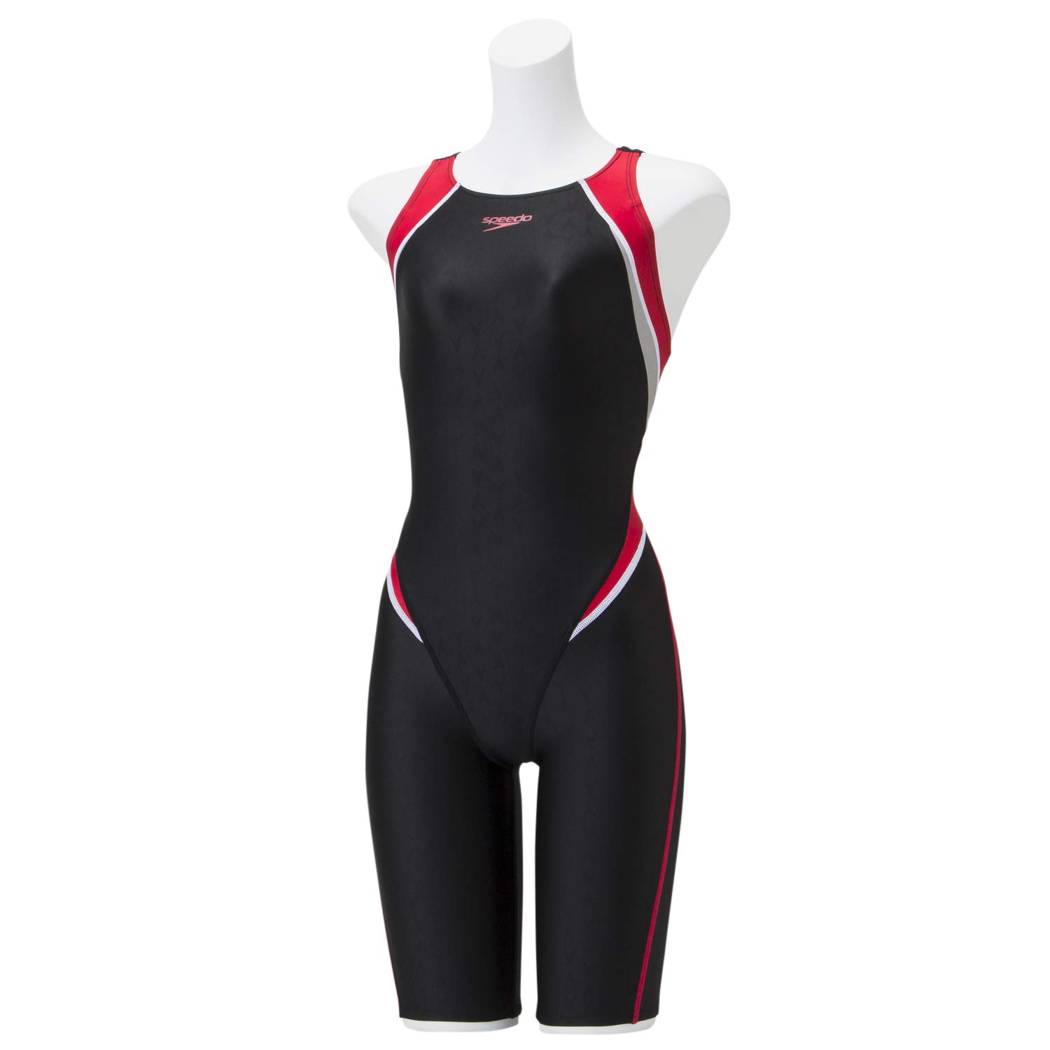 Speedo 競泳レース用水着 SPEEDO 競泳水着 ホワイト/レッド/ブルー 140