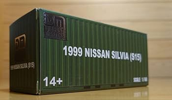 Amazon.co.jp: DIECAST MASTERS 日産シルビア S15 ホワイト 1/64