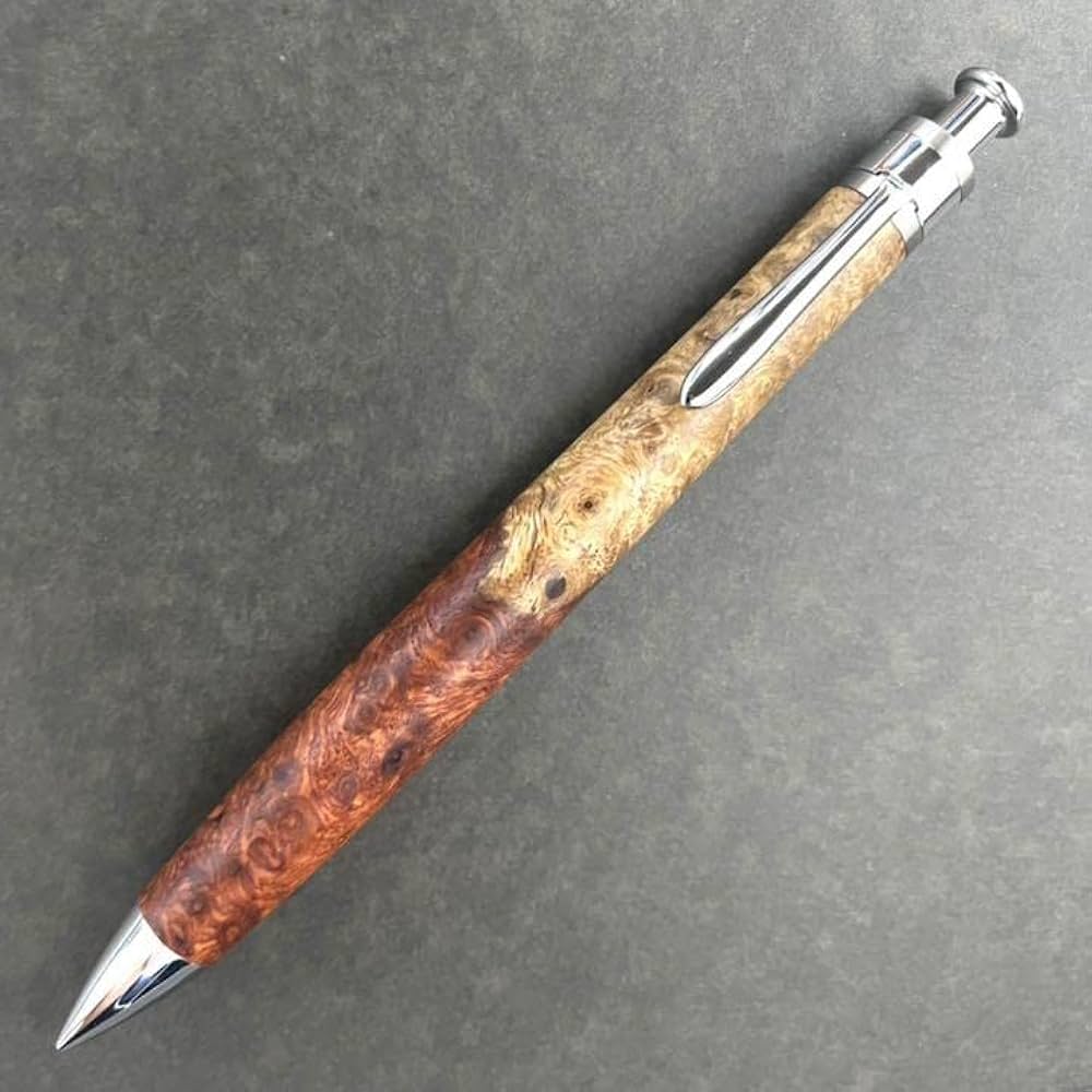 工房楔 花梨瘤紅白 シャープペンシル0.5mm