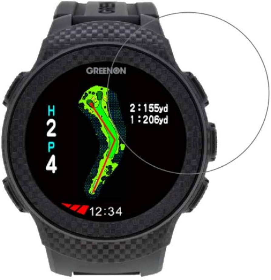 美品！保護フィルム付！グリーンオン ザ・ゴルフウォッチA1-II Amazon