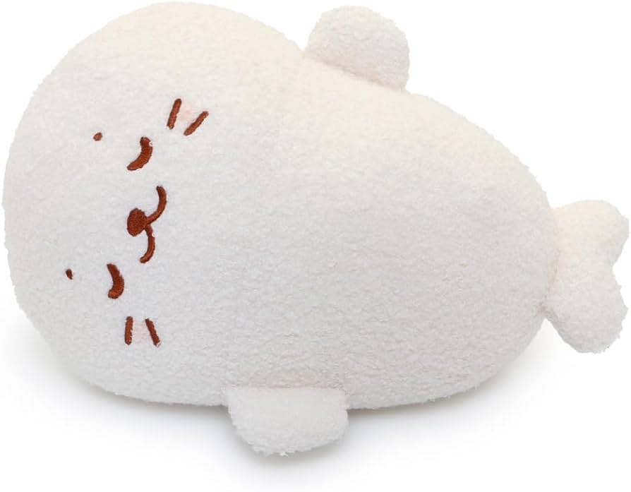 Amazon.co.jp: しろたん 仰向け すやすや ぬいぐるみ 30cm マスコット