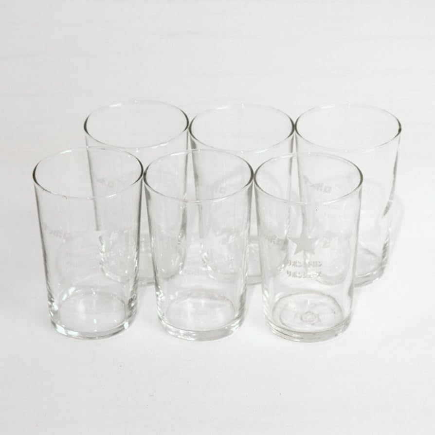 Amazon.co.jp: 昭和レトロ サッポロビール ビールグラス 6個セット No