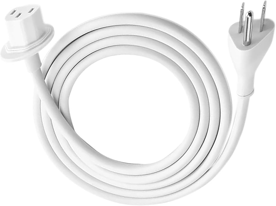 Amazon.com: AC Power Cord Replacement for Apple iMac, US Plug