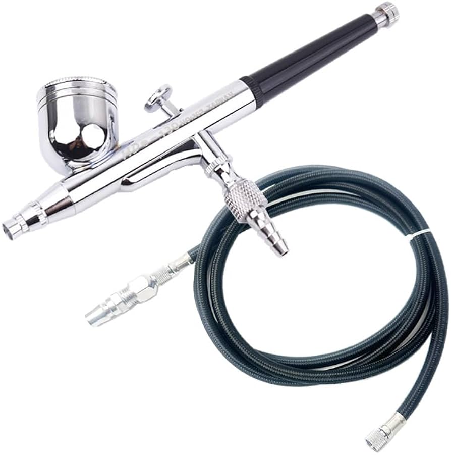 Amazon | エアブラシ ハンドピース 口径 0.3mm エアーホース セット