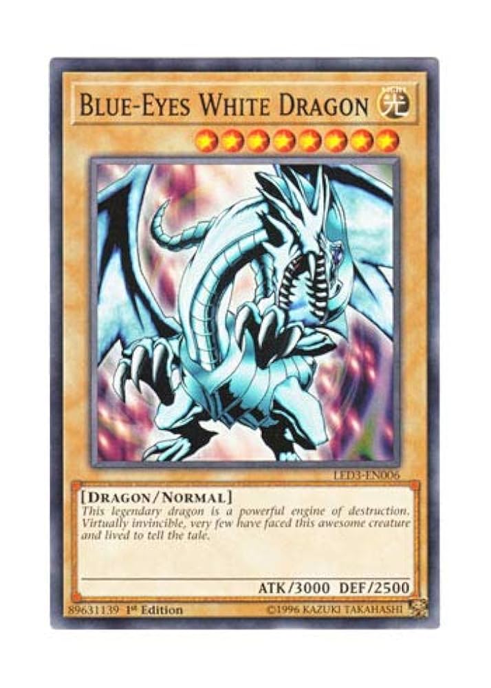 遊戯王 青眼の白龍 プリズマ 英語 ブルーアイズ アニクロ