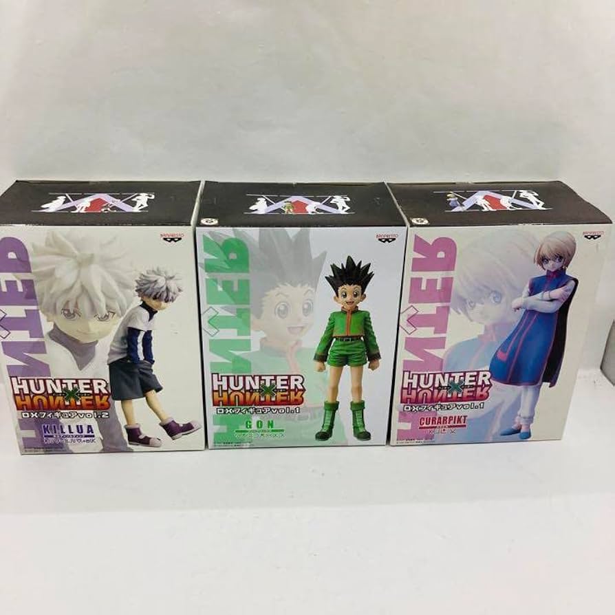 HUNTER×HUNTER フィギュア3点セット ハンターハンター「HUNTER×HUNTER