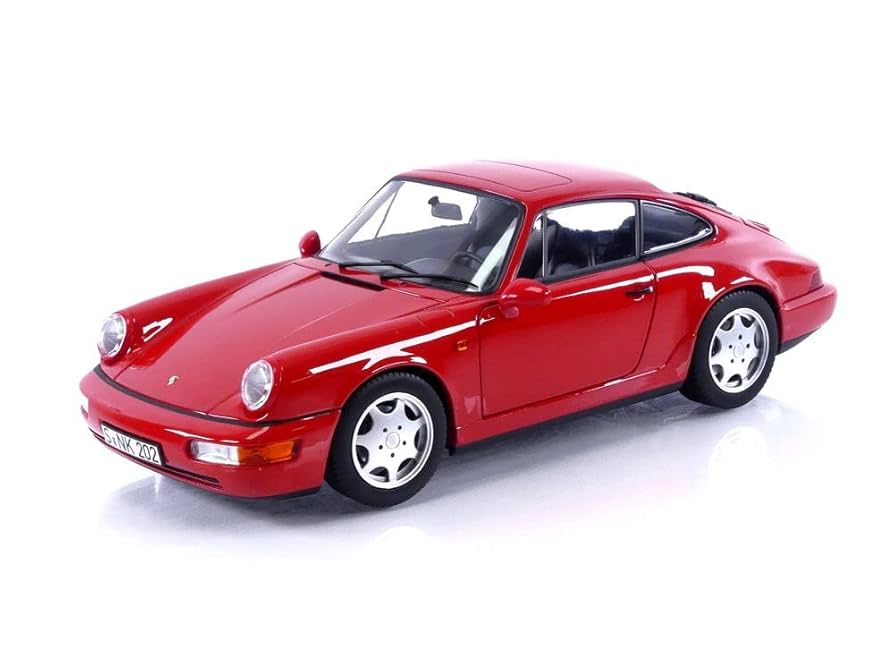 オートアート1/18 ミニカー ポルシェ911 ナロー 1964 レッド RED
