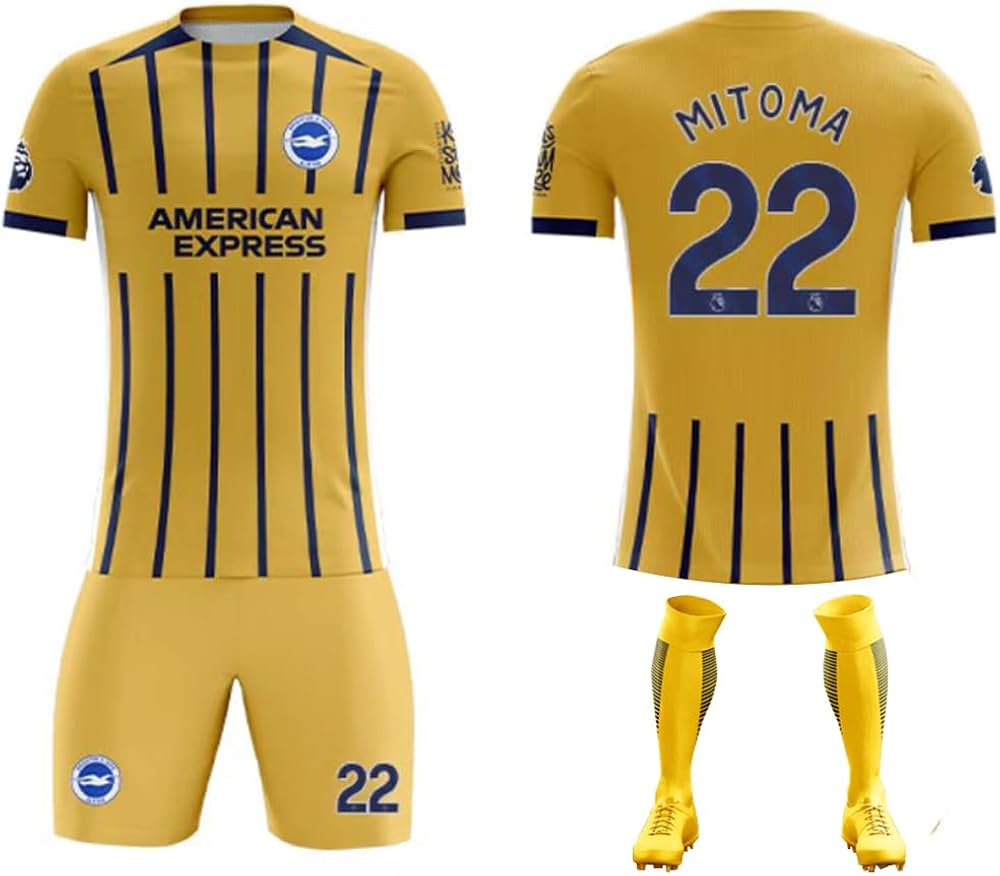 正規品】ブライトン 22/23 アウェイ ユニフォーム 三笘薫 インポートL