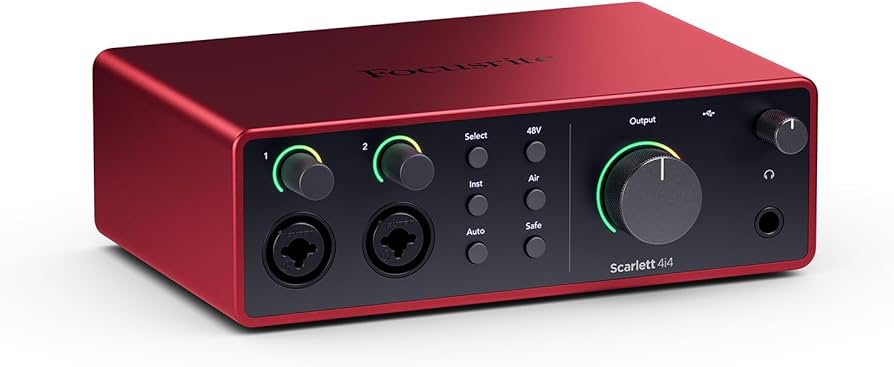 Amazon.co.jp: Focusrite フォーカスライト / Scarlett 4i4 gen4 4In