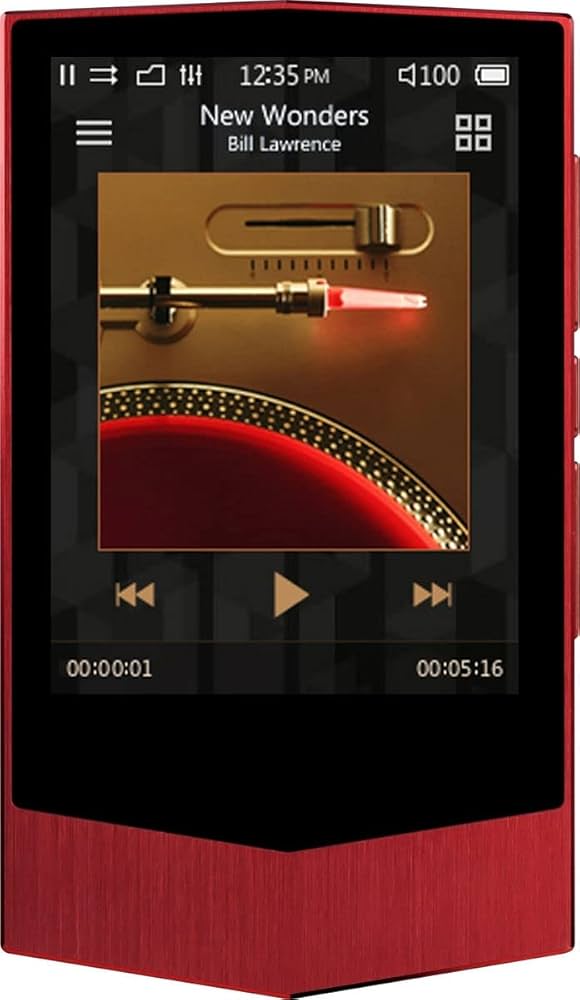 Amazon.co.jp: COWON ハイレゾプレーヤー PLENUE V レッド PV-64G-RD