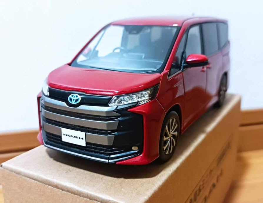 トヨタ ノア Si 80前期型 カラーサンプルミニカー 非売品 1F7 トヨタ