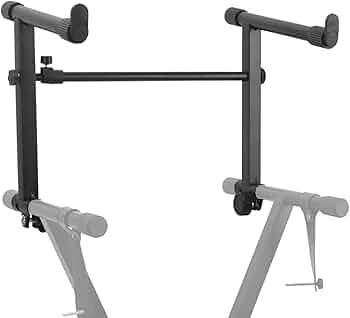 Amazon.co.jp: キーボードスタンド 調整可能 2段目の電子ピアノ