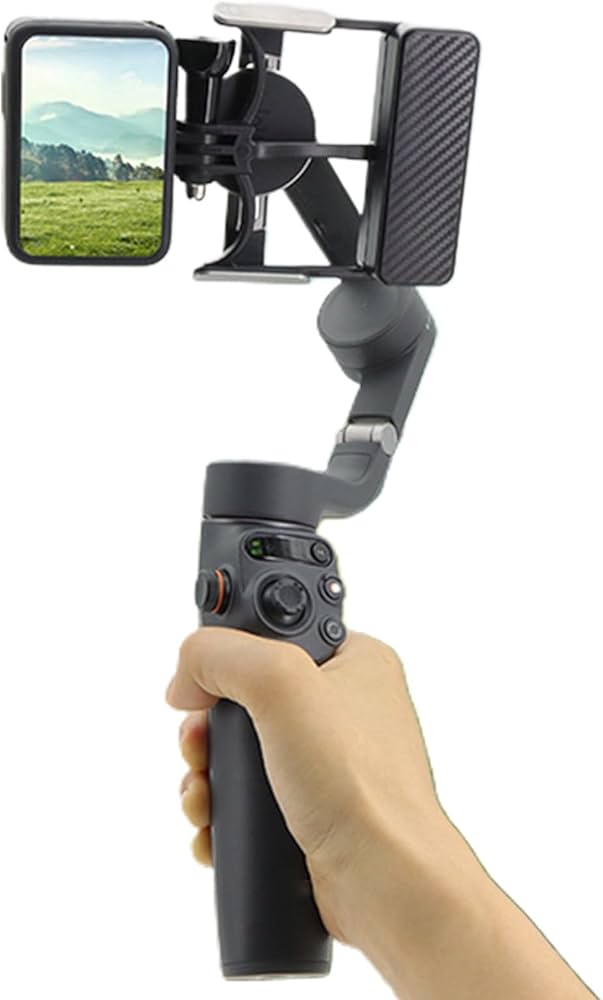 Amazon | ジンバルアダプタープレートハンドヘルドスタビライザー