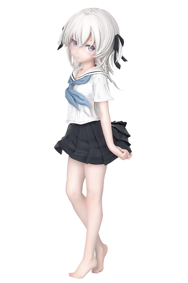 Amazon.co.jp: かぷりちお イラスト「眞白いこね」 1/5スケール PVC製