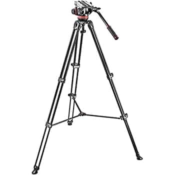 Manfrotto フルードビデオ雲台 ツイン3段アルミ三脚 MVK500AM