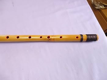 Amazon.co.jp: 篠笛 一本調子 (F管)天地糸巻 ドレミ調 #唄用 #唄物 M1