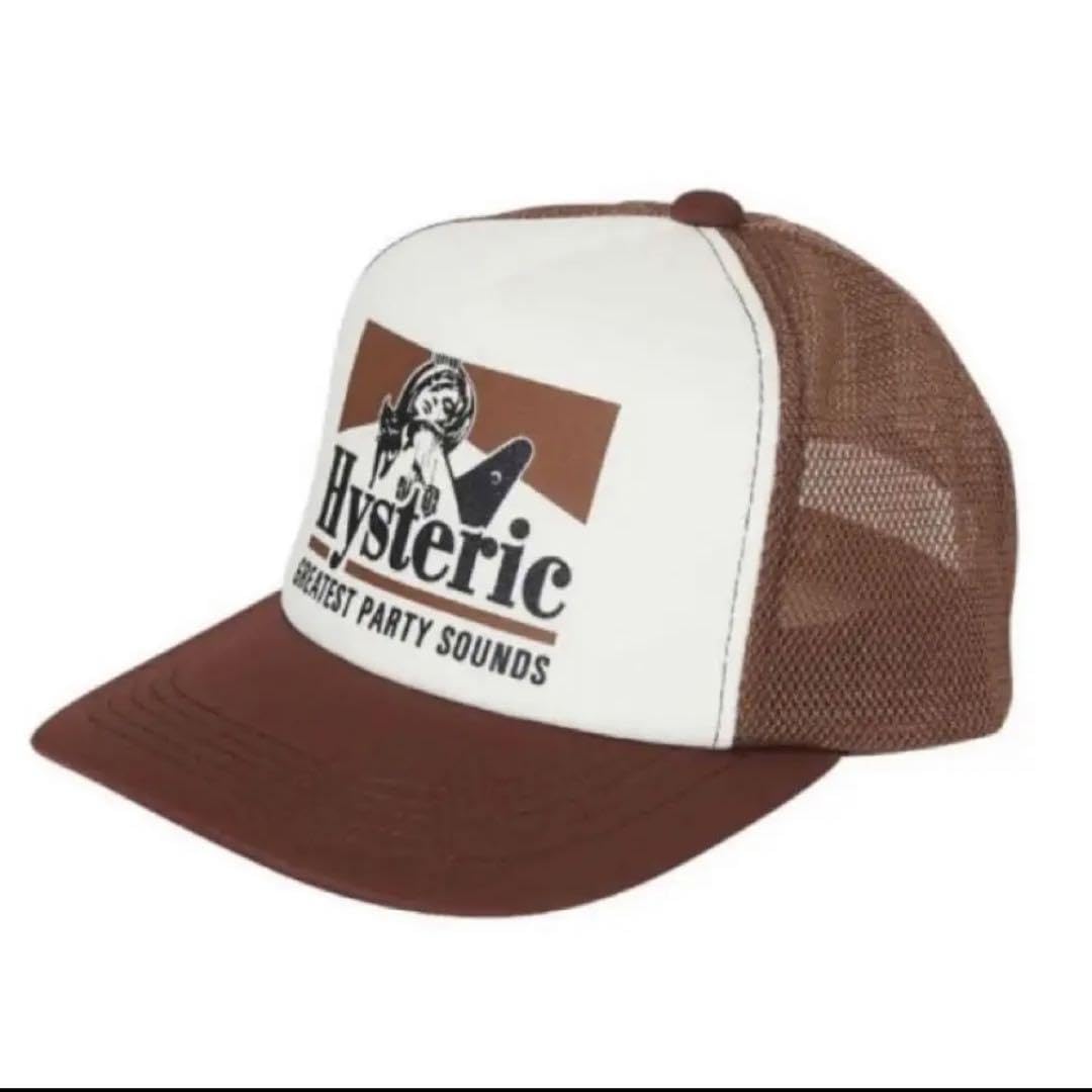 Amazon.co.jp: ヒステリックグラマー GUITAR GIRL メッシュキャップ