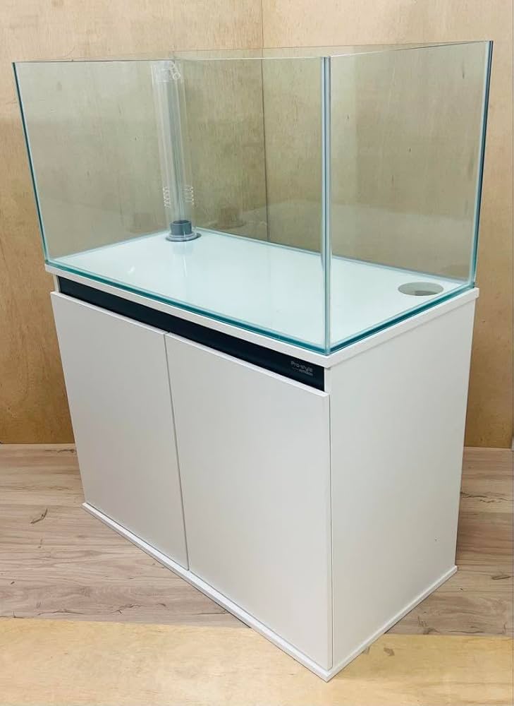 900×300×300㎜オールガラスオーバーフロー水槽セット クリアシリコン