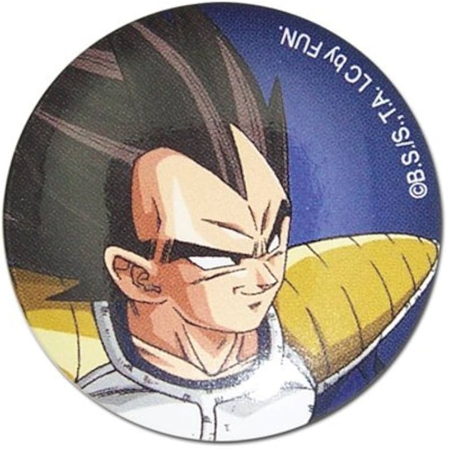 Amazon.co.jp: ドラゴンボール Z ベジータ 1.25インチ 缶バッジ グッズ